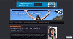 Desktop Screenshot of crossfitrowingblog.com